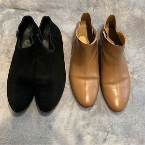 TWO PAIRS OF JACK ROGERS ANKLE BOOTS